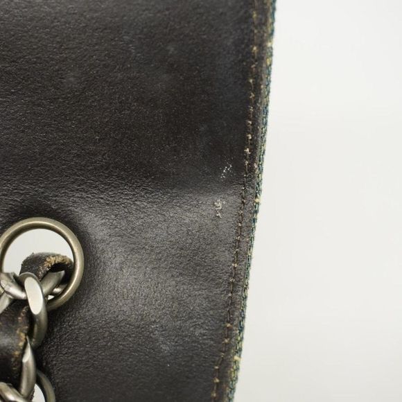 Chanel Chocolate Bar Blue Denim - Jeans Shoulder Bag (Pre-Owned) - Picture 10 of 12